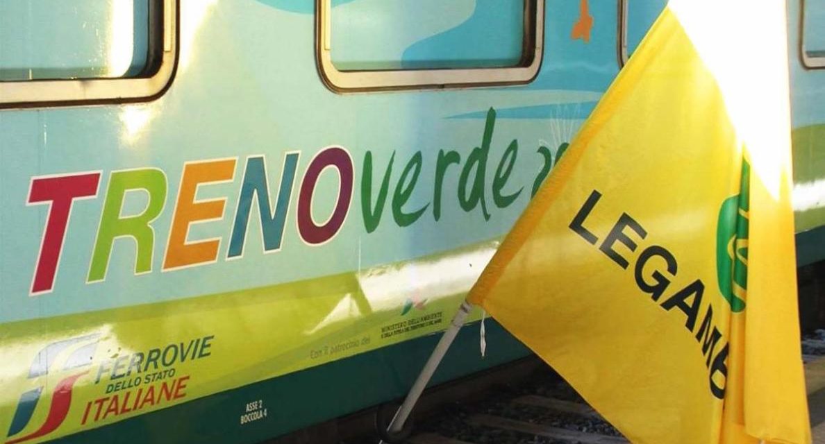 La Rete a bordo del Treno Verde di Legambiente